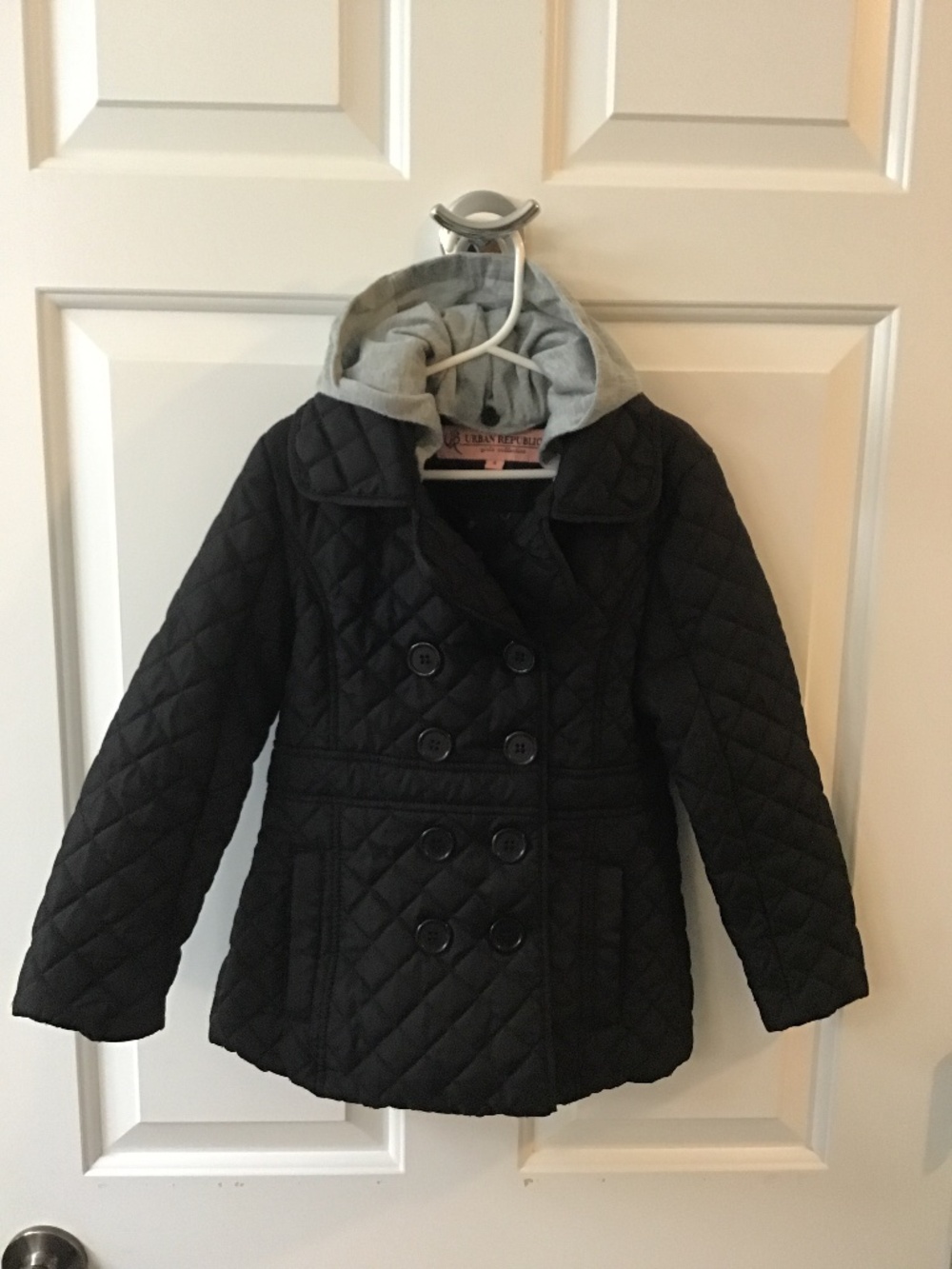 Quilted Pea Coat 4 (Girls)